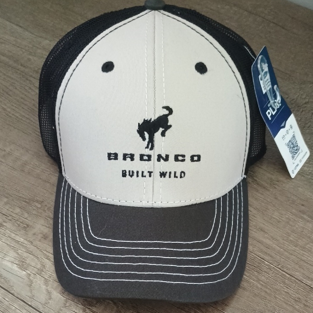 Blue and Cream Trucker Hat